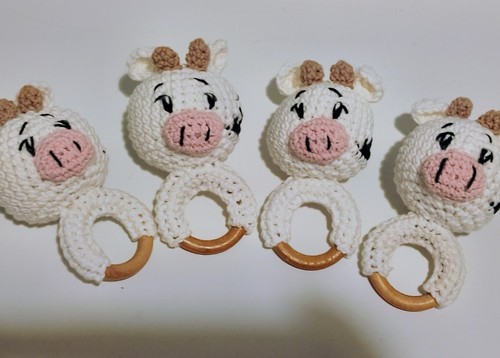 Greifring kuh handarbeit - greifring,